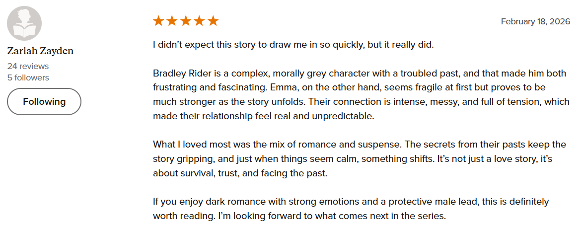A Web of Secrets & Lies - Zariah Review