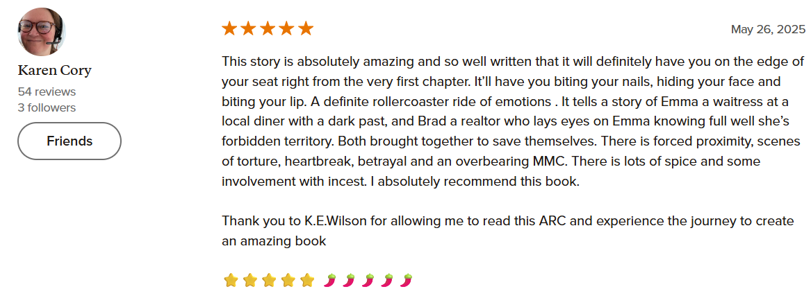 A Web of Secrets & Lies - Karen Review